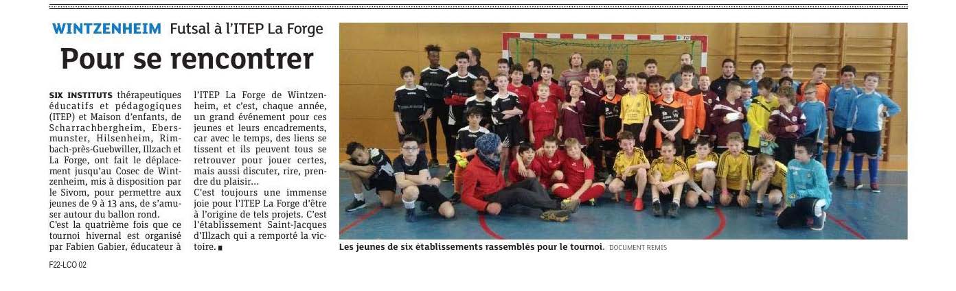 DNA 170305 Futsal ITEP La Forge